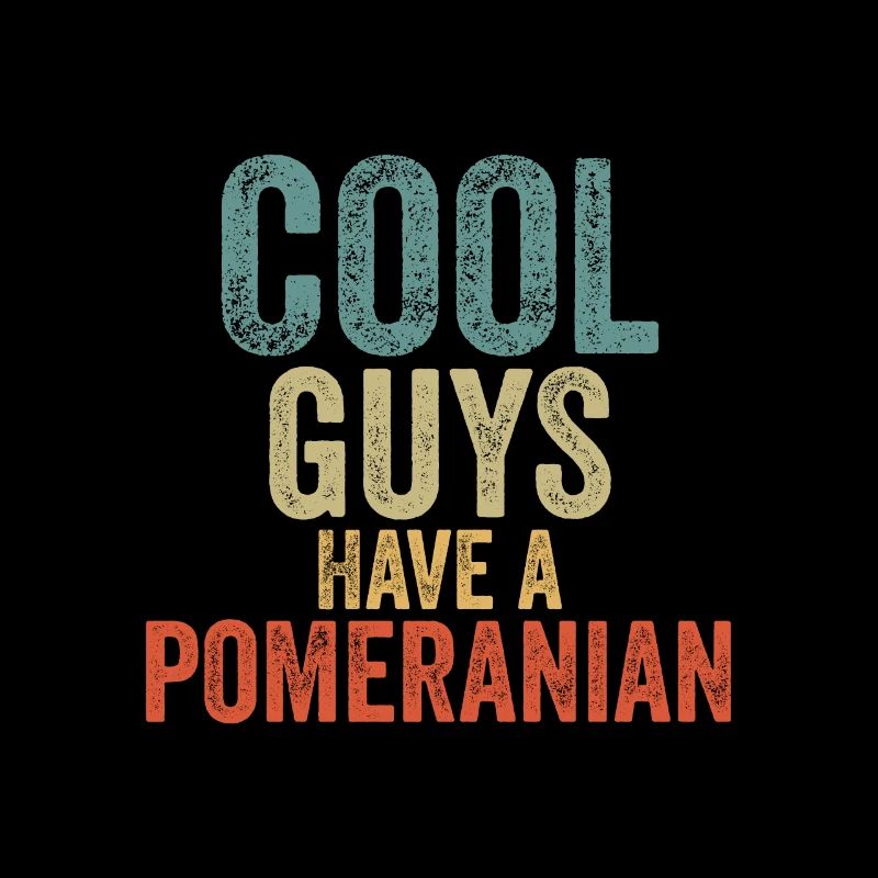 Cool Guys have a pomeranian