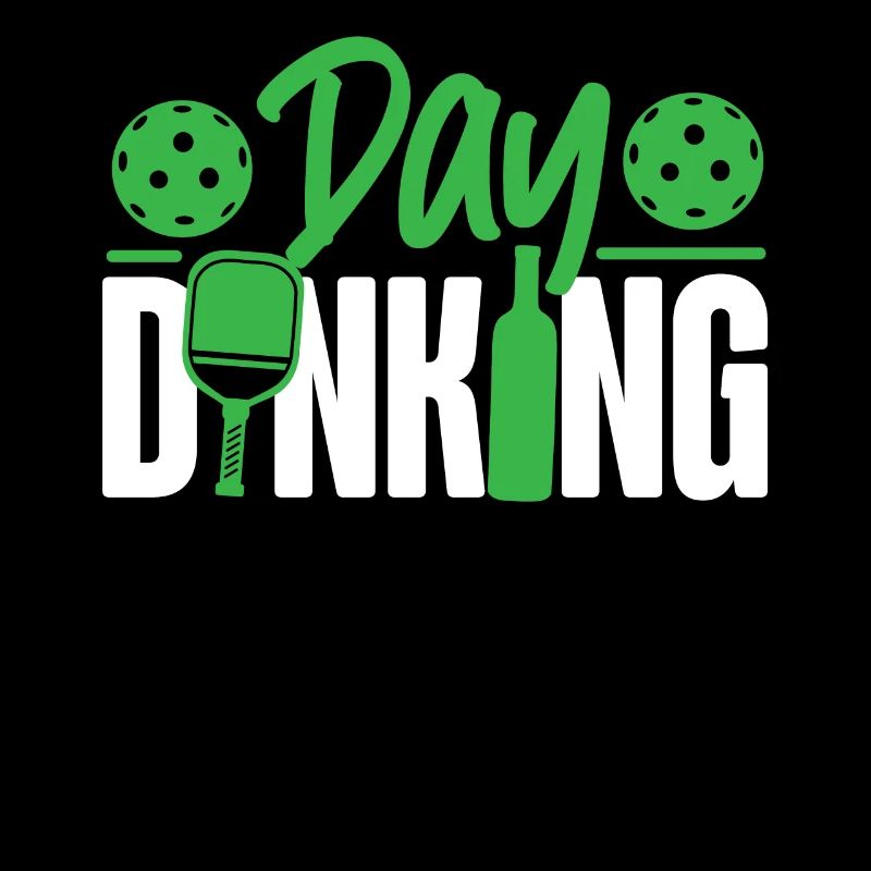 Pickleball Pun Wine Day Dinking