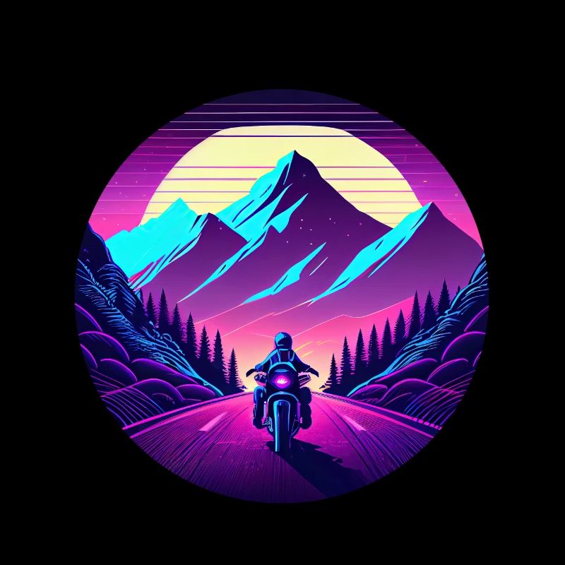 Retrowave Synthwave 80s Design