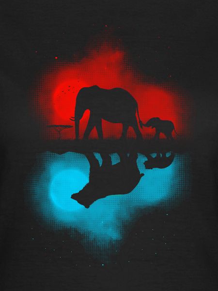 Elephant Reflection Bear