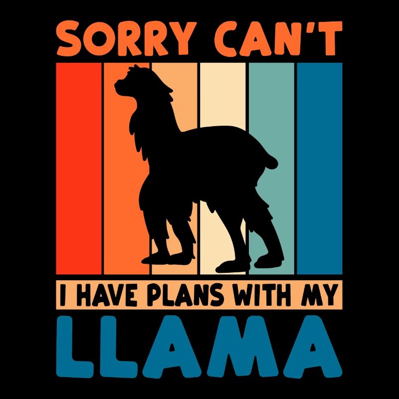 Lama Geschenk Lama Liebhaber Geschenk