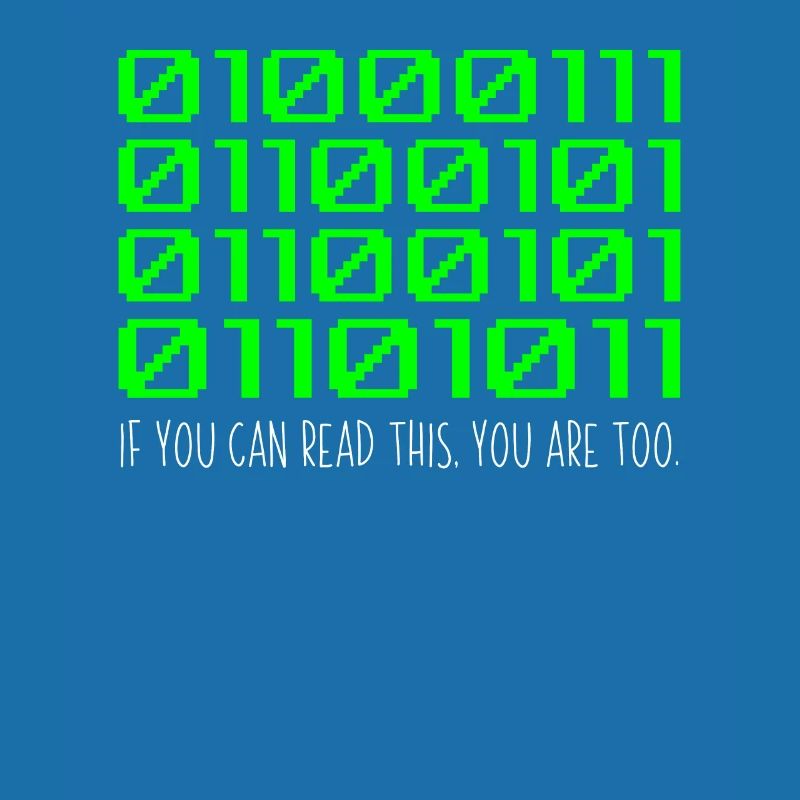 Funny Computer Binary Code Programmer Developer