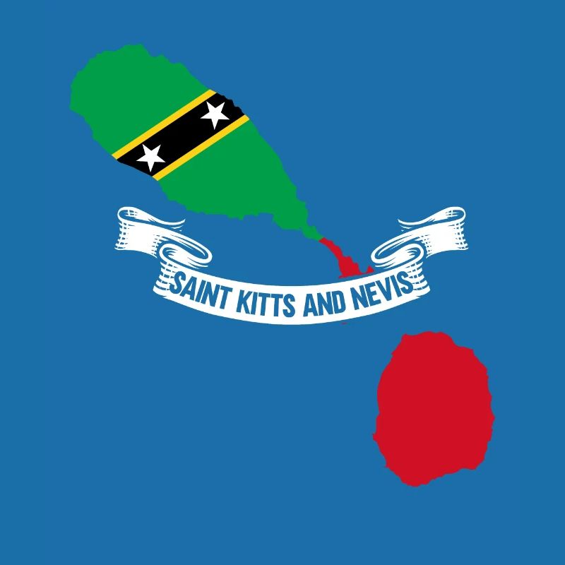 Drapeau de Saint-Kitts-et-Nevis