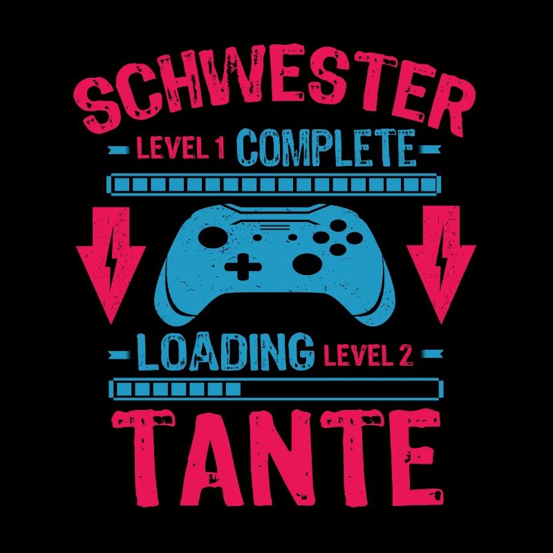 Werde Beste Tante 2026 Laden Schwangerschaft Idee