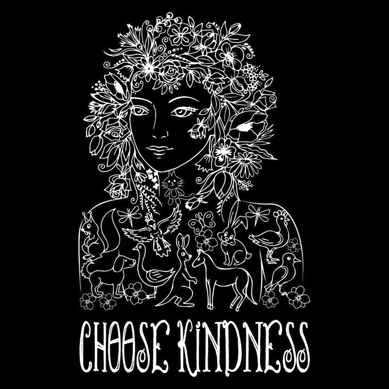 Choose Kindness Animals Artwork