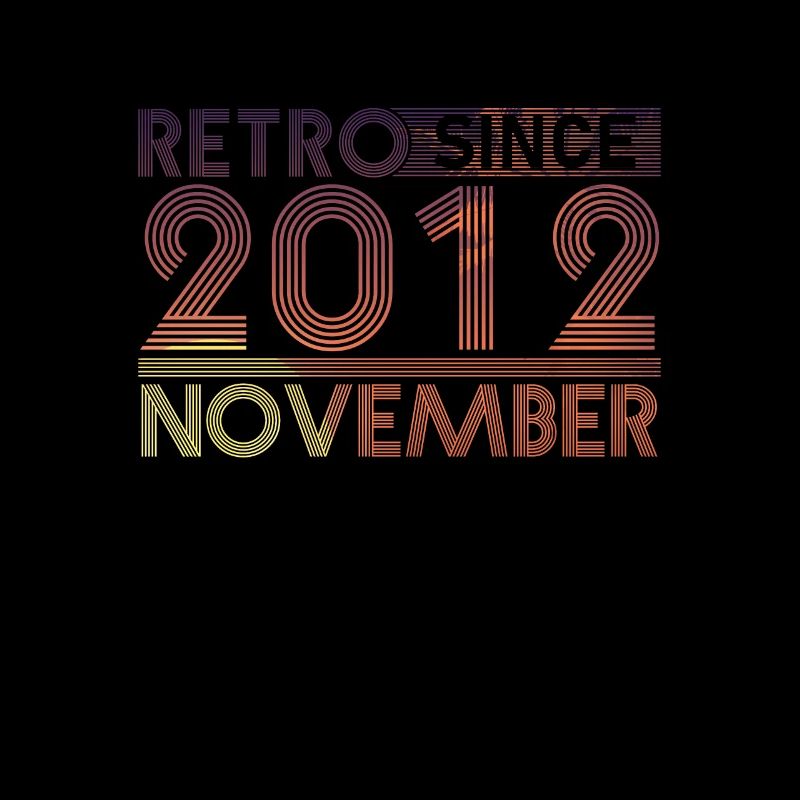 Retro Geburtstag November 2012 - Sunset line