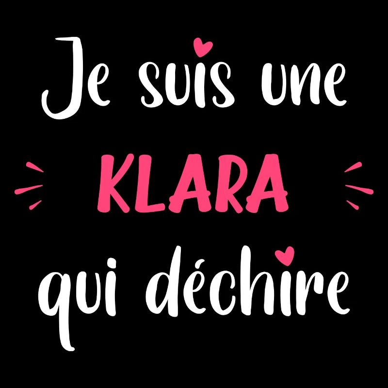 Je suis une KLARA qui déchire