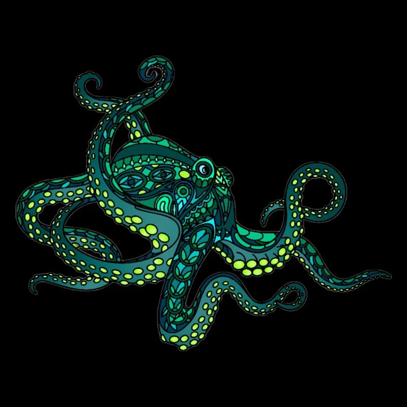 Mandala squid