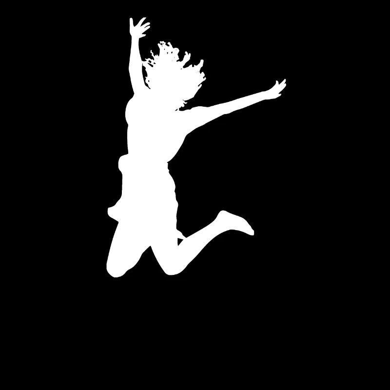 Jumpstyle Luftprung Lebensfreude