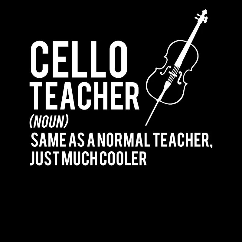 Cello - Violoncello - Cellist - Geschenk - Lehrer