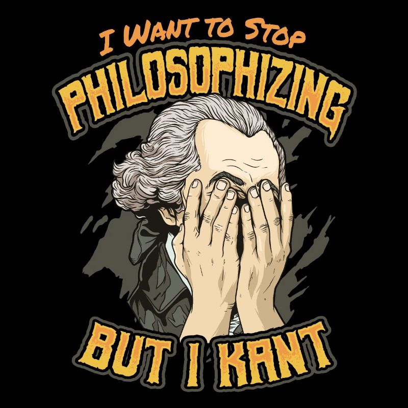 Je veux arrêter de philosopher mais je Kant Emmanuel