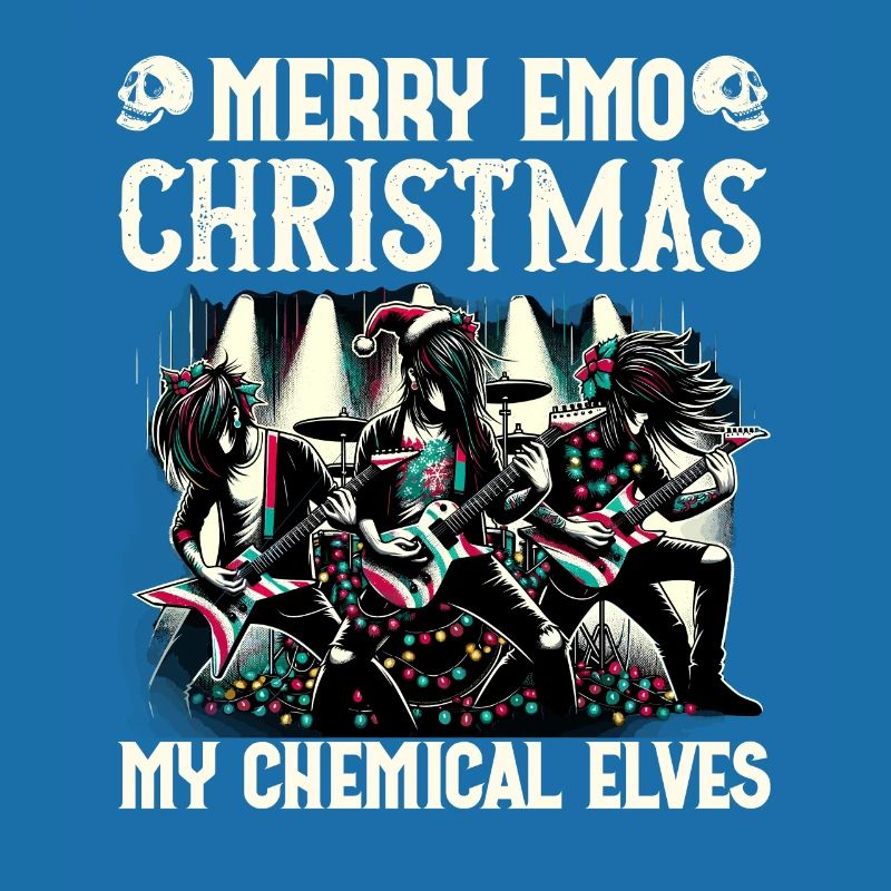 Joyeux Emo Noël Mes Elfes Chimiques Emocore