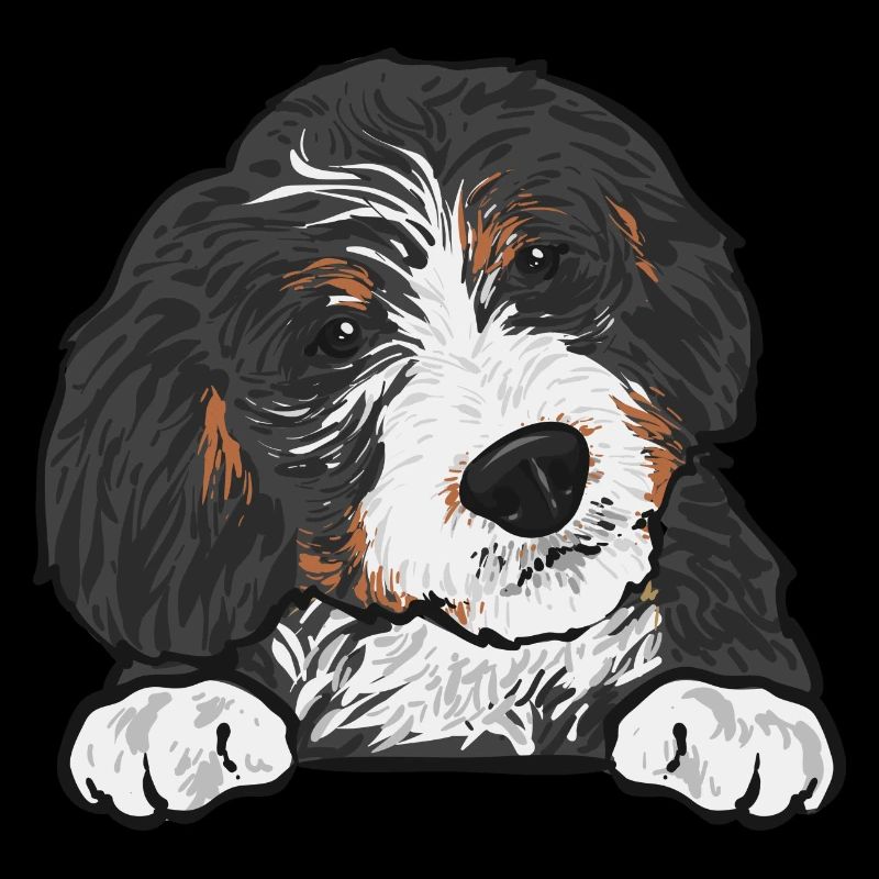 Bernedoodle Dog Gift