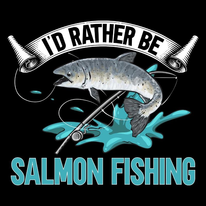 Pêche au saumon Pêcheur de saumon