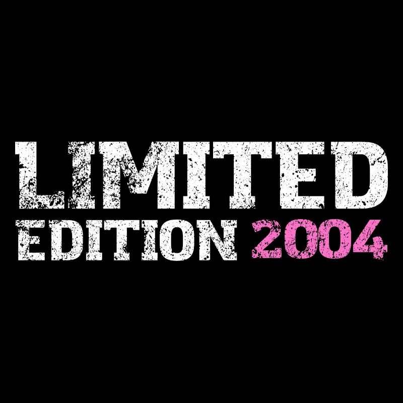 Limited Edition 2004 18. Geburtstag Geschenk Damen