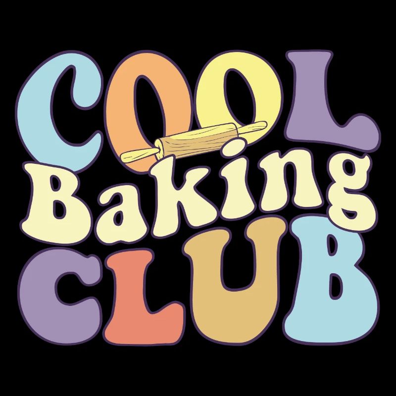 Cool Baking Club Baker Team Pastry Chef Squad