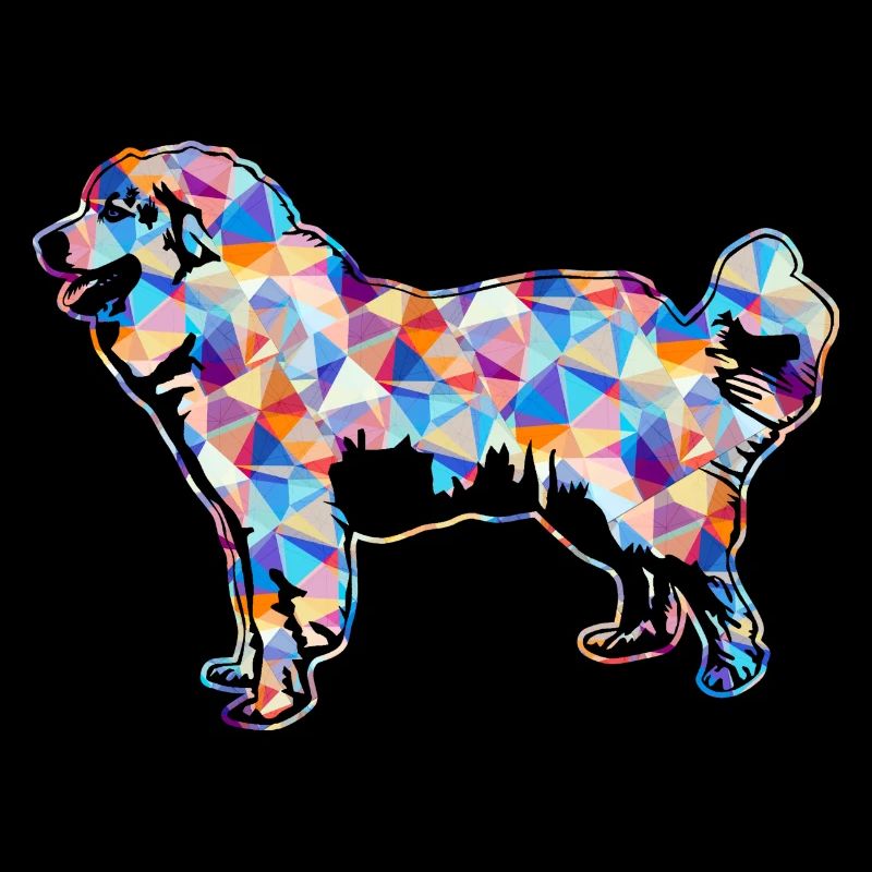 Great Pyrenees Geometric