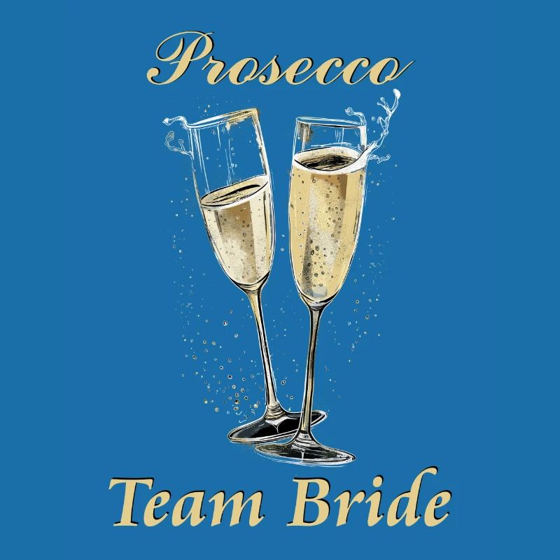 Prosecco Team Bride Bachelor Party Wedding