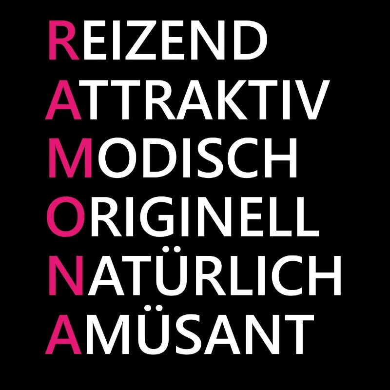 Ramona Name Geschenk