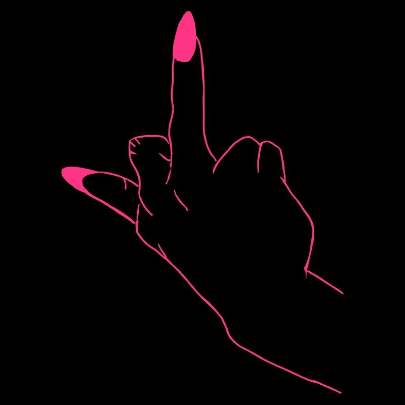 middle finger