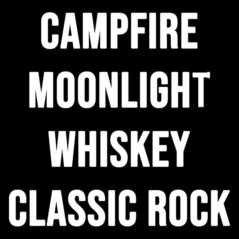 feu de camp au clair de lune whisky rock classique