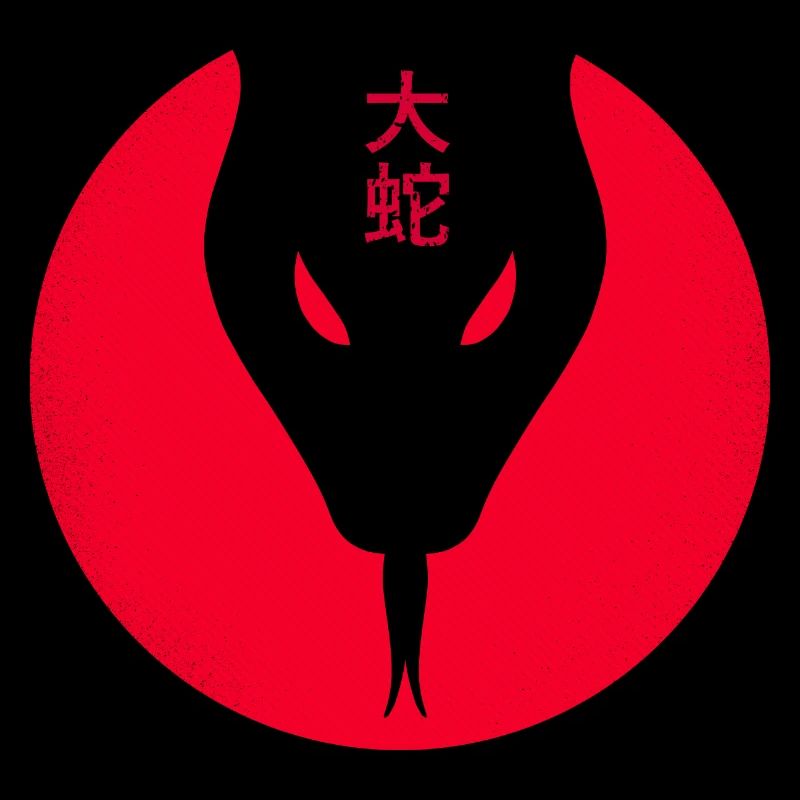 Daija, the legendary Japanese snake