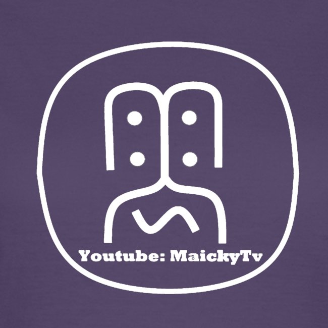 MaickyTv Logo Weiß