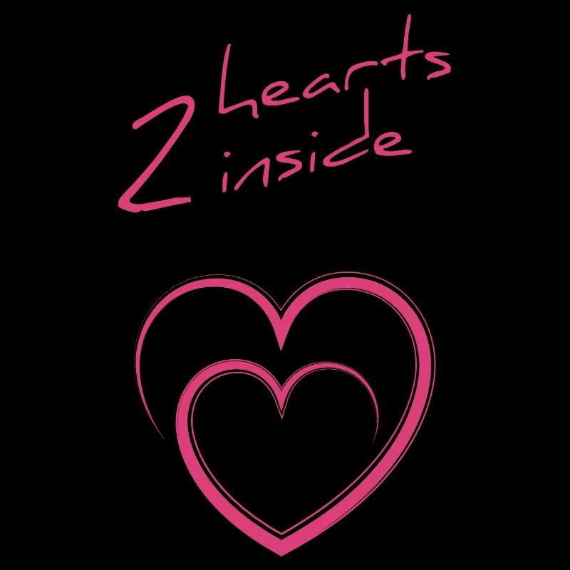 2 Hearts Inside - Grossesse Enceinte Future Maman