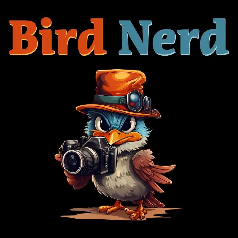 "Bird Nerd" - Spruch - Motto - Hobby