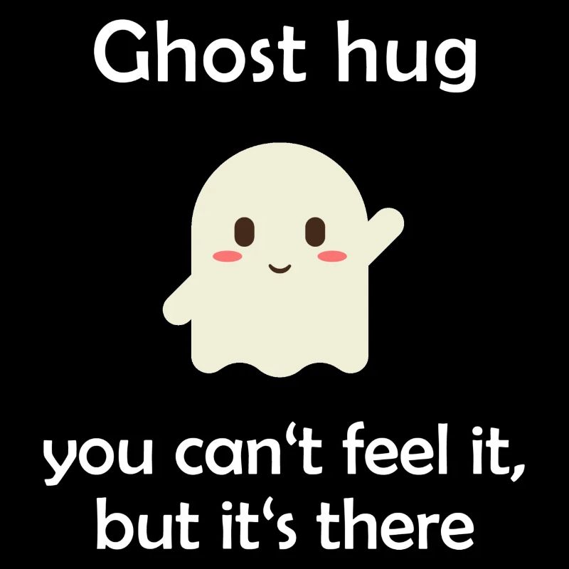 Ghost hug Halloween