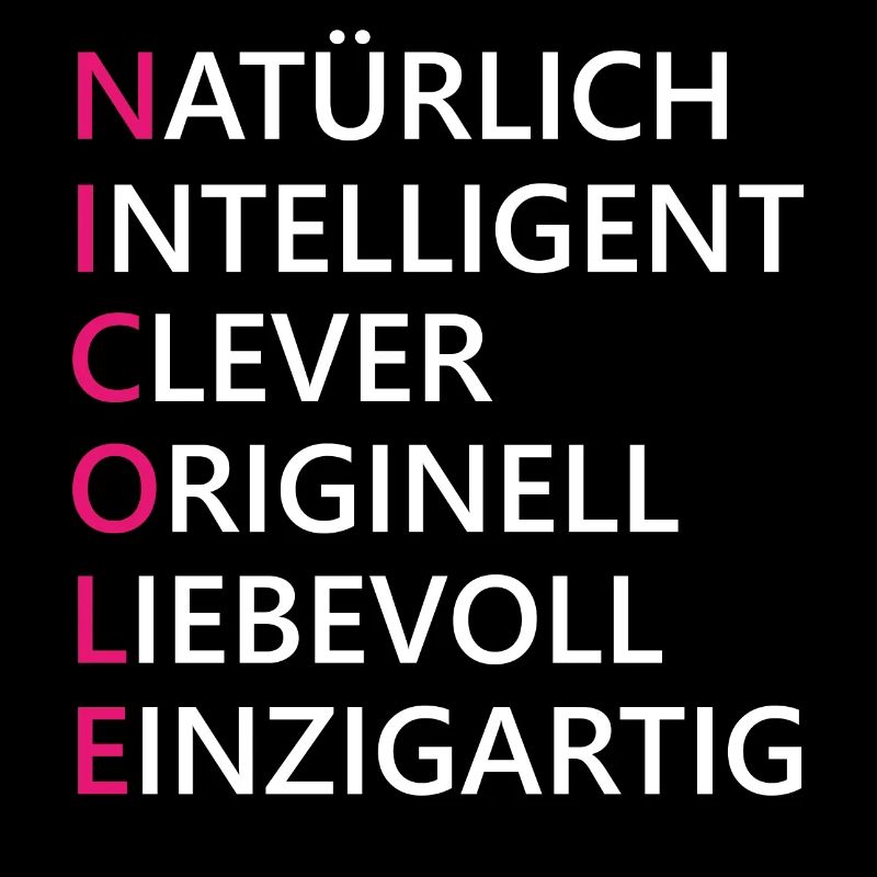 Nicole Name Geschenk