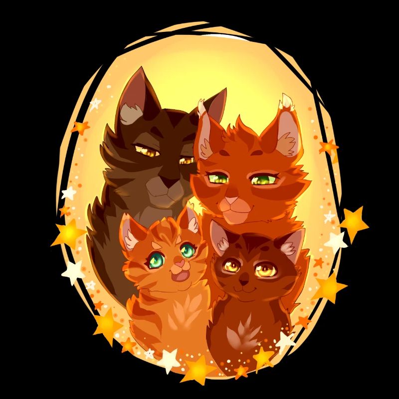 Squirrelflight Eichhornflug Katzen Familie Süß