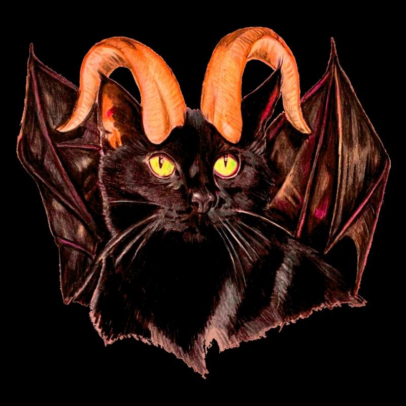Chat démon - Chat noir