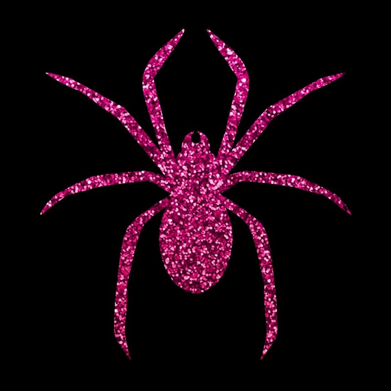 Glitter spider Halloween