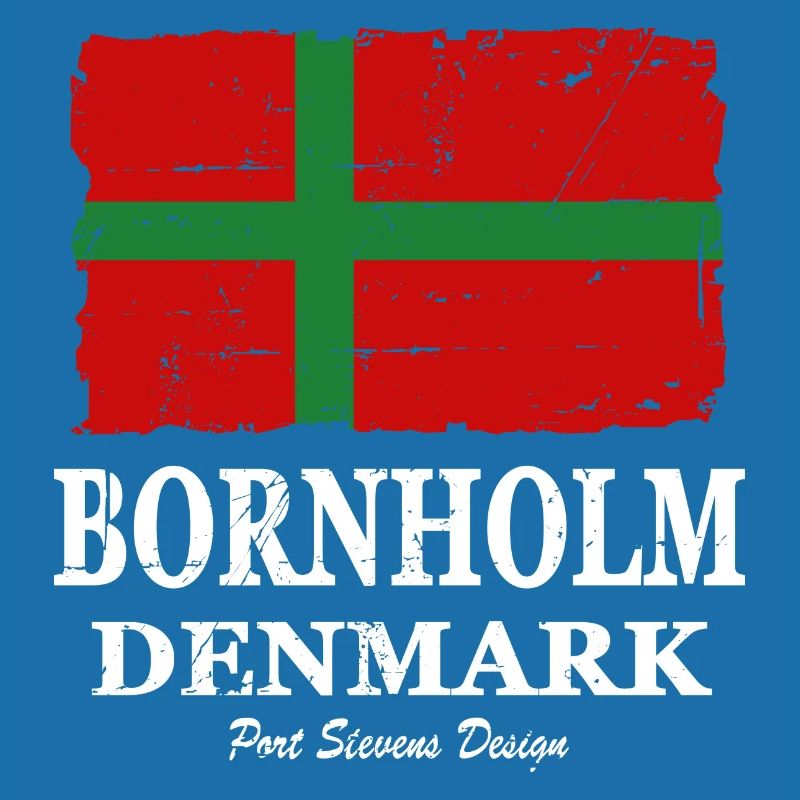 Drapeau de Bornholm - Drapeau de Bornholm - look minable
