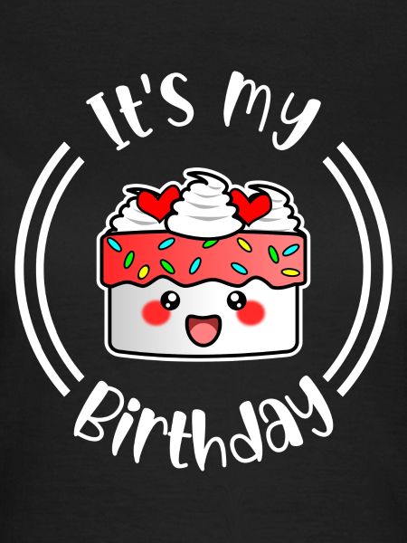 het is mijn verjaardag - verjaardag kawaii