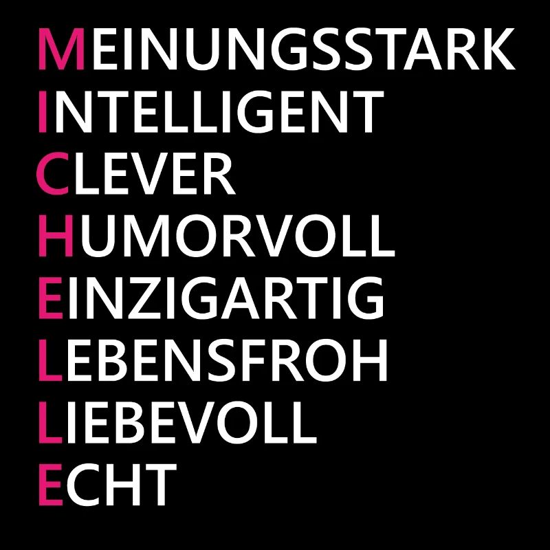 Michelle Name Geschenk