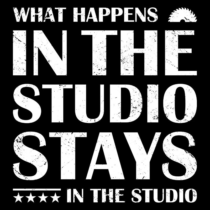 Ce qui se passe en studio reste en studio travail du bois