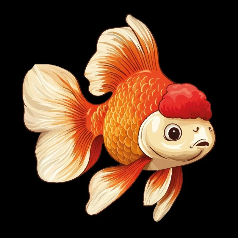 Veiltail Oranda Goldfish
