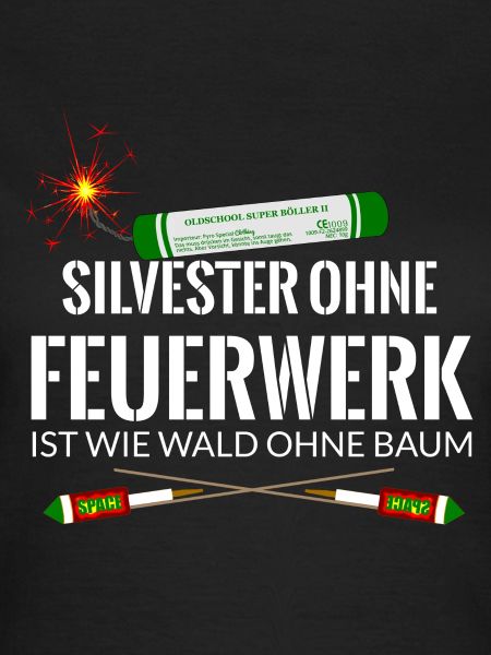 Veille du Nouvel An sans feu d'artifice Pyro