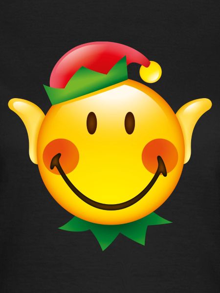 Smiley Glossy Christmas Elf