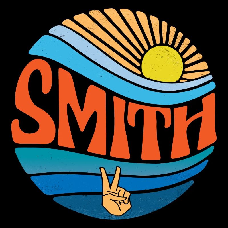 Chemise Smith Vintage Sunset Smith Groovy Tie Dye