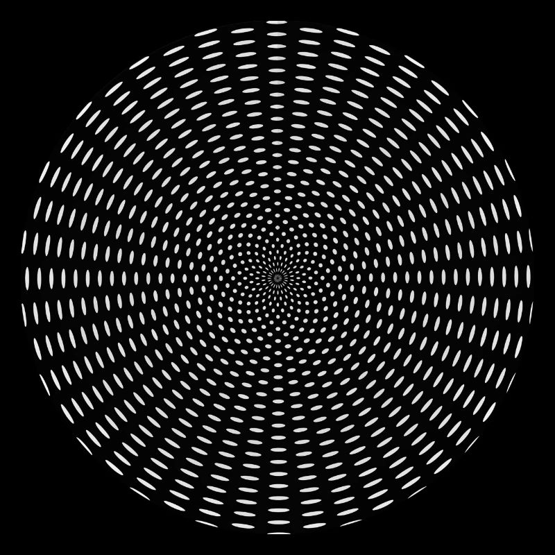 Optique illusion de tunnel cadeau