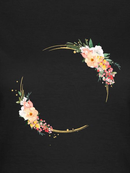 Flowers Circle Spring customizable