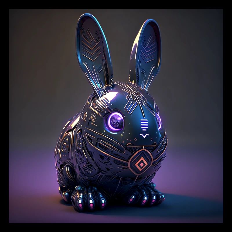 Cyber Punk Osterhase - "Easterpunk"