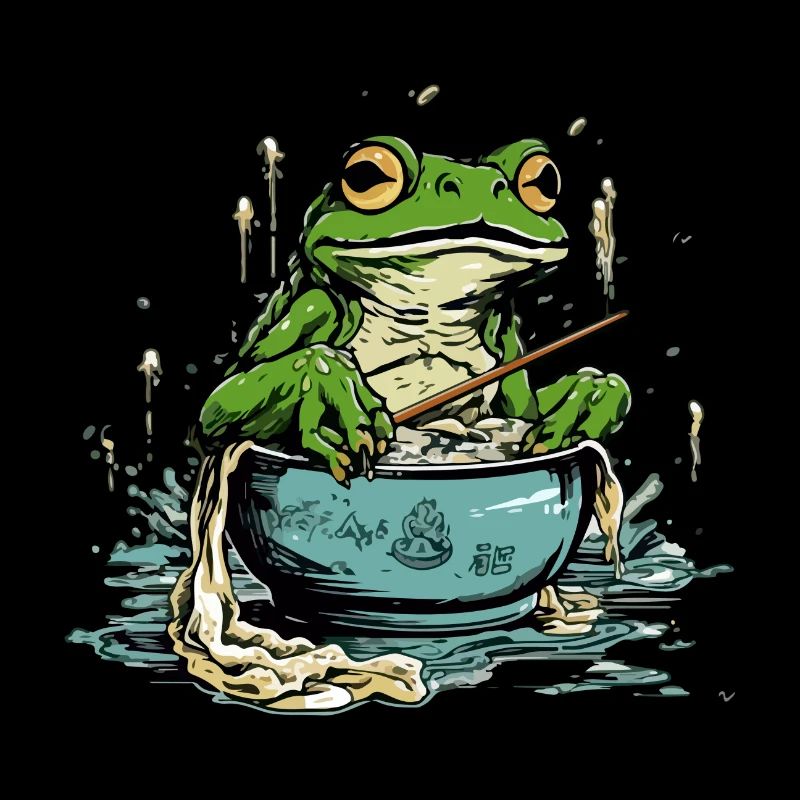 Miki the greedy frog
