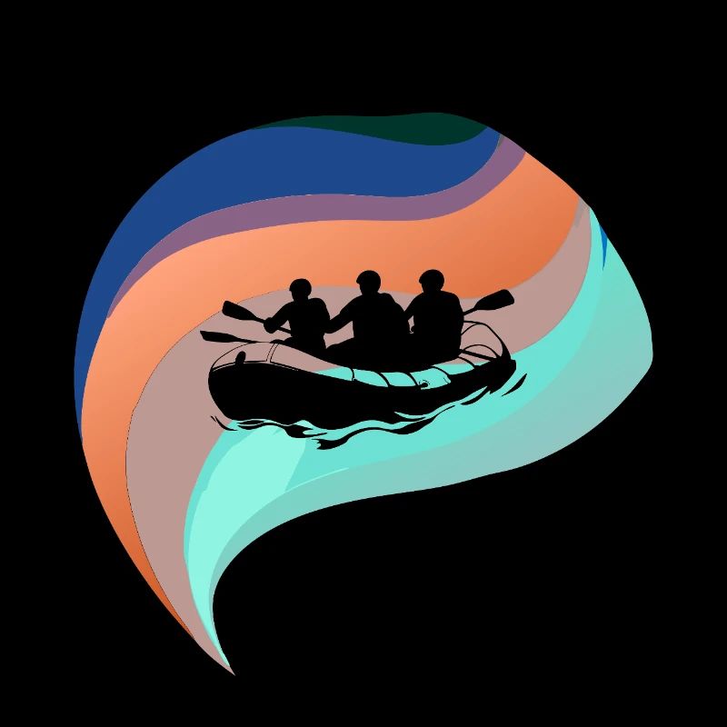 Aviron en eau vive