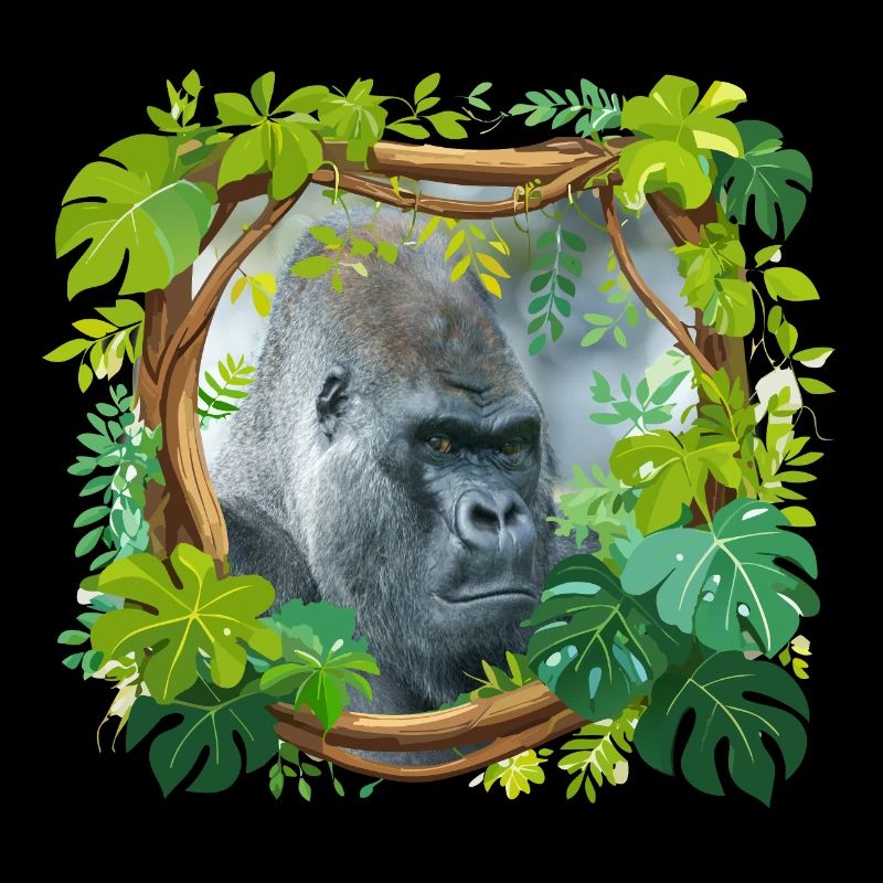 A Silverback in the Green