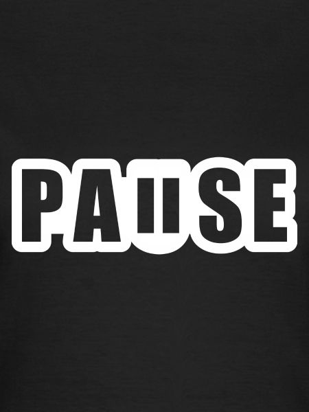 Bouton pause-pause-pause
