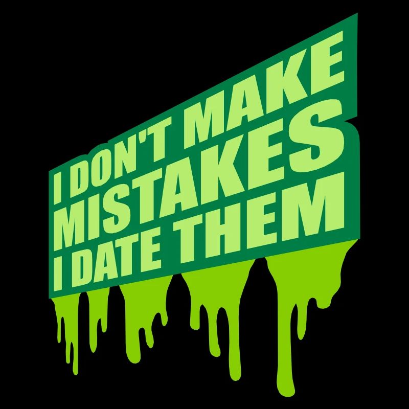 Date Mistakes Quote Logo